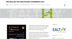 Desktop Screenshot of englishforhealthcare.com